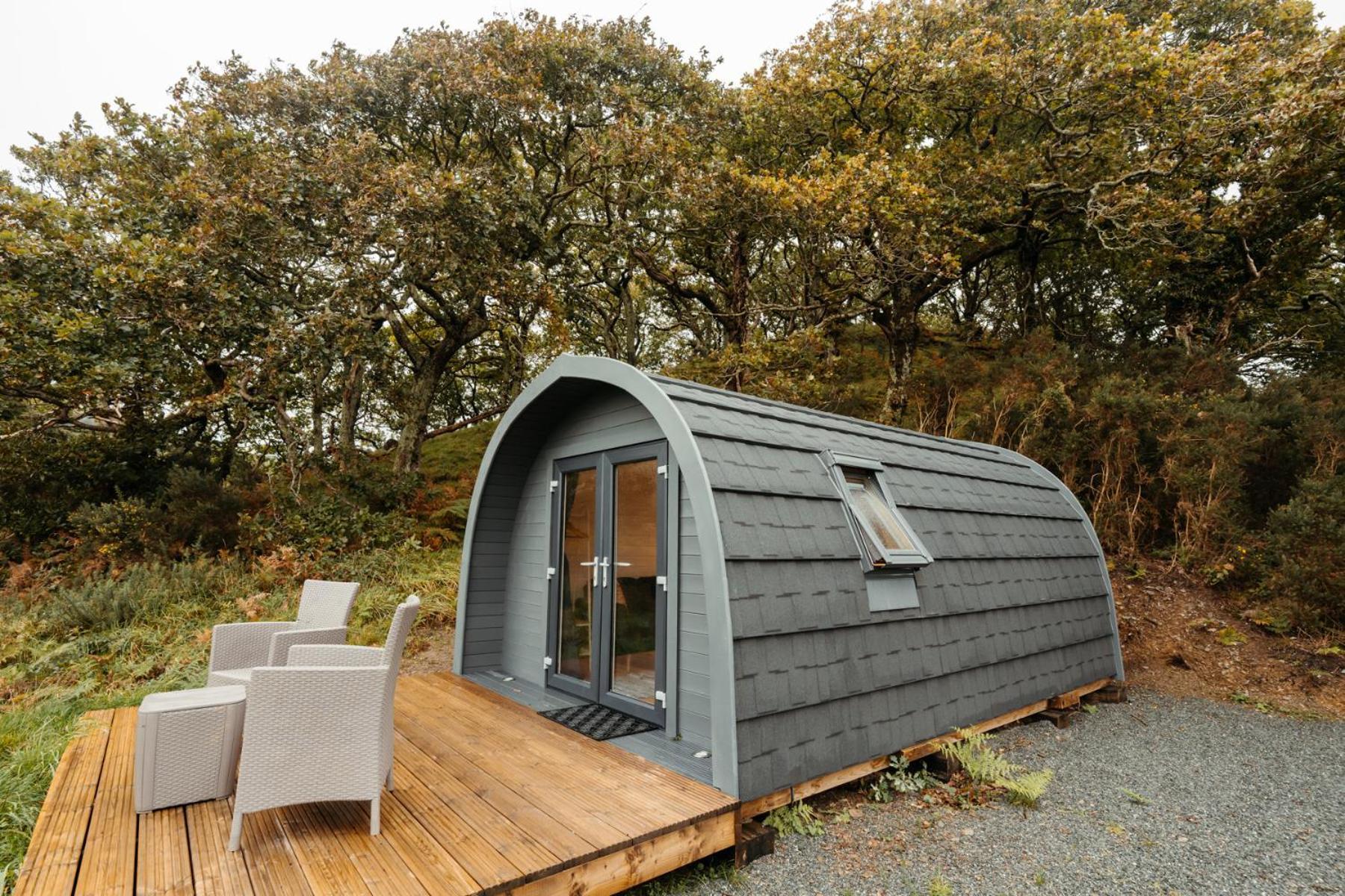 Cefn Crib Cabins Machynlleth Exteriér fotografie