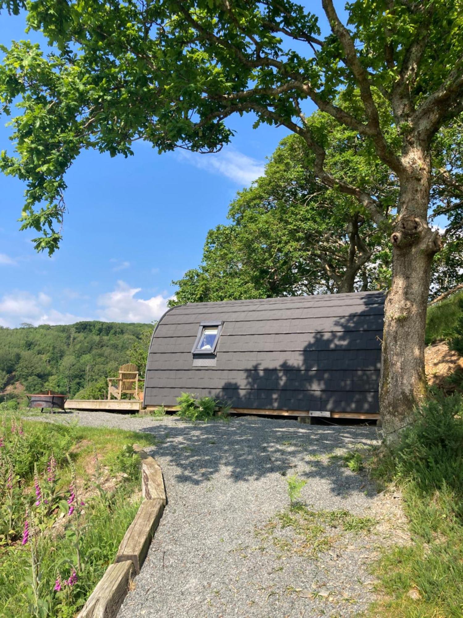 Cefn Crib Cabins Machynlleth Exteriér fotografie